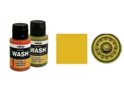Farba akrylowa Wash - Dark Yellow nr 76503 / 35ml
