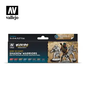 Zestaw 8 farb Wizkids Premium - Shadow warriors