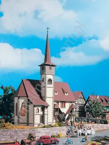 Kościół we wsi Ditzingen