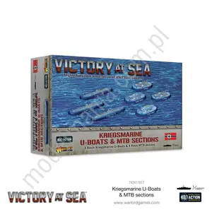 Victory at Sea – Kriegsmarine U-Booty i sekcje MTB – Warlord Games Ltd