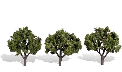Drzewa letnie 7,62-10,1cm / 3szt.