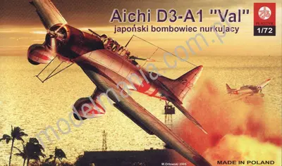 Japoński bombowiec nurkujący Aichi D3-A1 "Val"