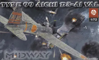 Japoński bombowiec nurkujący Aichi D3-A1 "Val" type 99 "Midway"