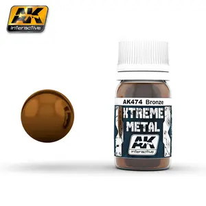 Xtreme metalizer, brąz / 30ml