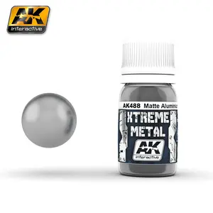 Xtreme metalizer, matowy aluminium / 30ml