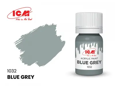 Farba akrylowa - Blue Grey / 12ml