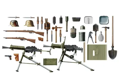 Austro-węgierska broń piechoty i ekwipunek, WWI