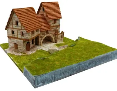 Model ceramiczny - Domy wiejskie 8