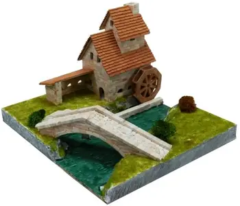 Model ceramiczny - Kuźnia z mostem