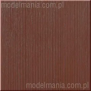 Polistyren - Deski, brązowe 10x20cm