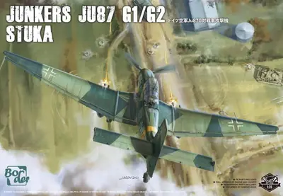 Niemiecki szturmowiec Junkers Ju87 G1/G2 Stuka Kanonenvogel