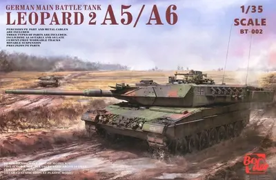 Polski czołg MBT Leopard A5 lub A6 wczesny/późny