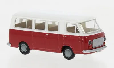 Bus Fiat 238 biało-czerwony; 1966 rok