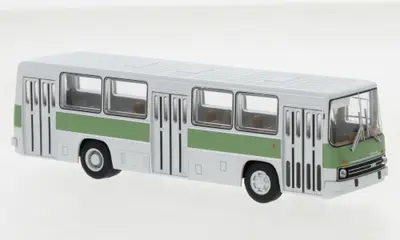Ikarus 260 autobus miejski jasnoszary, zielony; 1972 rok