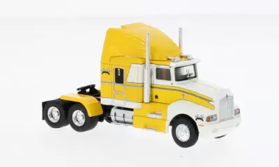 Kenworth T 600 żółty, biały, 1984,