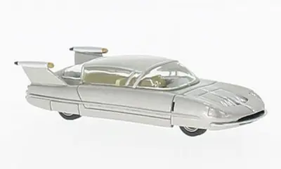 Srebrny samochód marzeń Borgwarda, 1955,