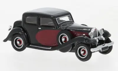 Bugatti Type 57 Galibier; czerwono - czarny; 1934 rok