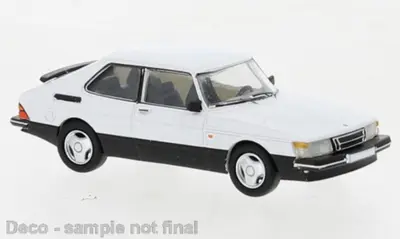 Saab 900 Turbo biały, 1986