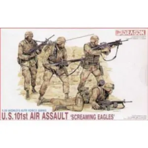 Amerykańscy spadochroniarze z 101. Dywizji Powietrznodesantowej