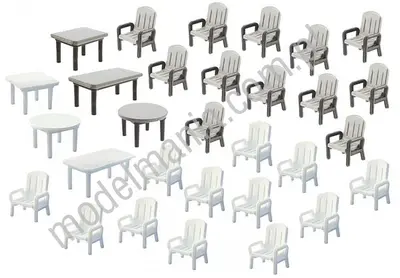 Stoły 6szt. i krzesła 24szt. ogrodowe