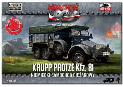 Niemiecki samochód ciężarowy KRUPP PROTZE Kfz. 81.