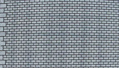 Mur z szarej cegły 50x20 cm