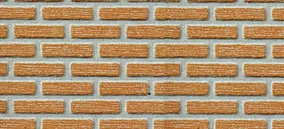 Mur z cegły klinkierowej / 40x20 cm