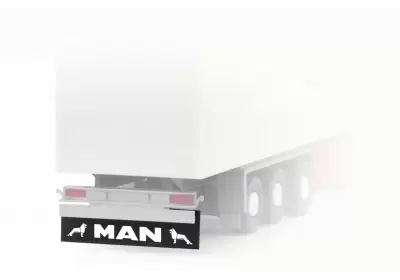 Akcesoria tylne klapy przeciwbryzgowe do naczep i ciężarówek „MAN” (8 sztuk)
