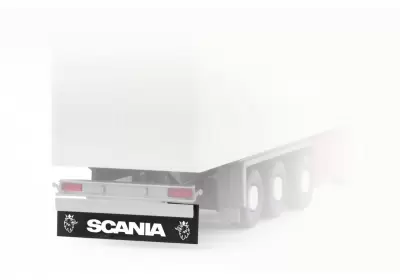 Akcesoria tylne klapy przeciwbryzgowe do naczep i samochodów ciężarowych „SCANIA” (8 sztuk