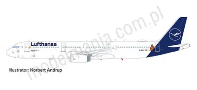 Lufthansa Airbus A321 "Die Maus"