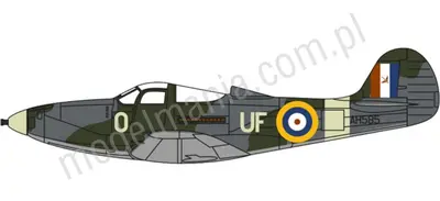 Bell Airacobra I 601 - County of London Sqn. RAF Duxford 1940
