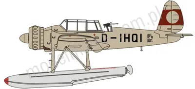 Arado AR196 D-IHQI Prototype 1938 (without Swastika)
