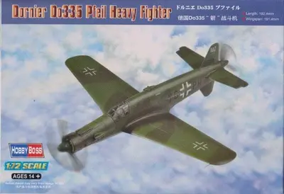 Niemiecki myśliwiec Dornier Do335 Pfeil
