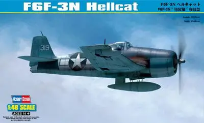 Myśliwiec pokładowy Grumman F6F-3N Hellcat