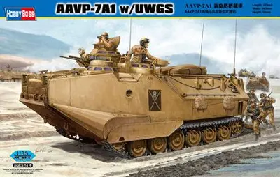 Amerykański transporter AAVP-7A1 w/UWGS