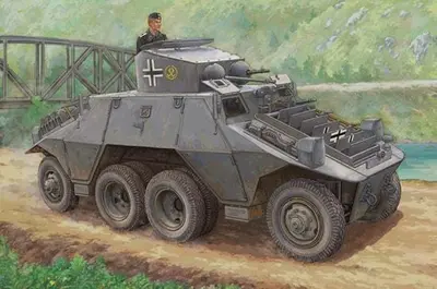 Niemiecki wóz opancerzony M35 Mittlere Panzerwagen (ADGZ-Steyr)