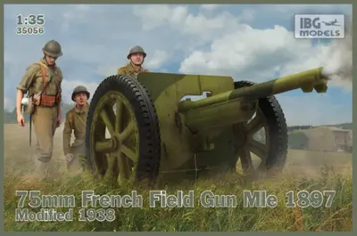 Francuskie działo 75mm Mle 1897 mod.1938