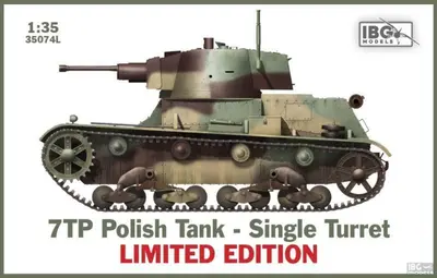 Polski czołg lekki 7TP, pojedyncza wieża, edycja limitowana