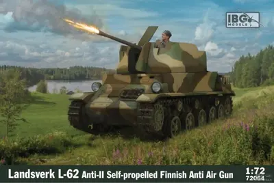 Fińskie samobieżne działo przeciwlotnicze Landsverk L-62