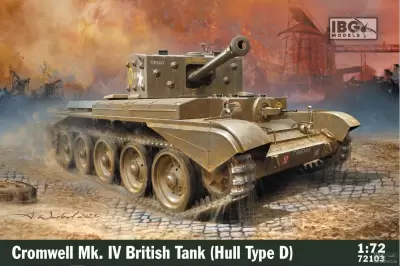 Brytyjski czołg Cromwell Mk.IV British Tank (Hull type D)