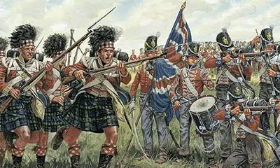 Piechota angielska i szkocka (wojny napoleońskie)