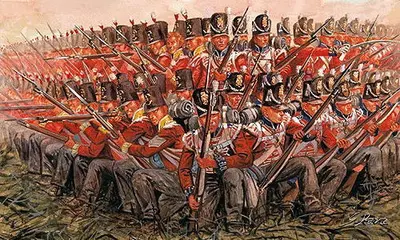 Piechota brytyjska 1815 (wojny napoleońskie)