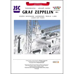 Detale laserowe do modelu Graf Zeppelin