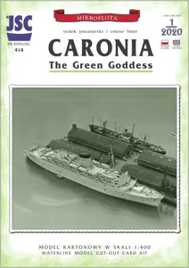 Brytyjski statek pasażerski CARONIA