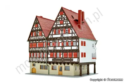 Dom z muru pruskiego w Bad Urach