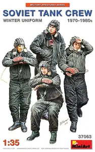 Sowieccy czołgiści 1970-80, mundury zimowe