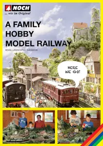 Podręcznik "Rodzinne hobby - modelarstwo kolejowe" j.ang