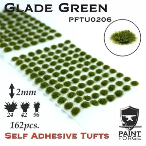 Kępy traw - Glade Green 2mm / 150szt.