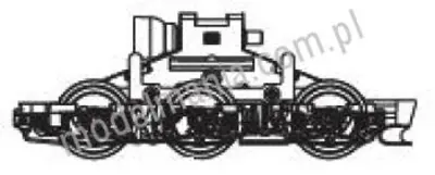 Getriebe mit Drehgestell (Logo + 12 V)