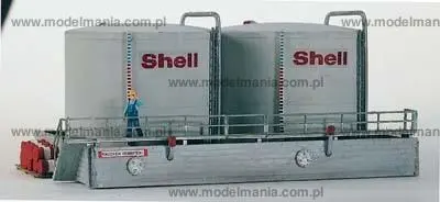 Stacja paliw - zbiorniki "Shell"